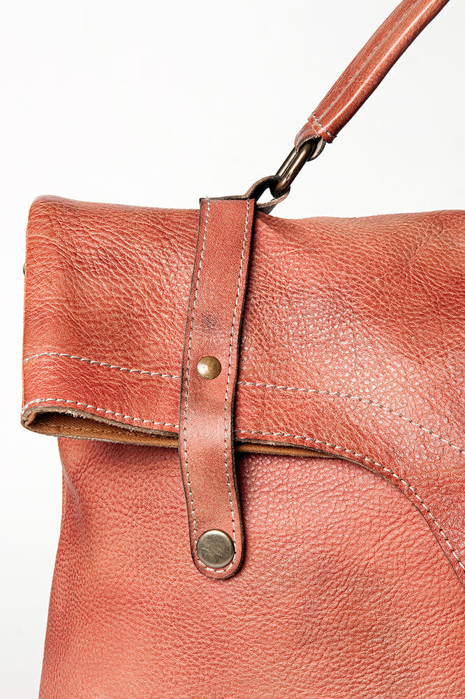 Never Mind Backpack Vintage Handmade Genuine Cowhide Leather