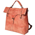 Never Mind Backpack Vintage Handmade Genuine Cowhide Leather