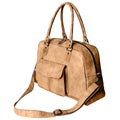 Never Mind Tote Vintage Handmade Genuine Cowhide Leather