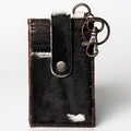 American Darling Card Holder Hair on Genuine Leather | Business Credit