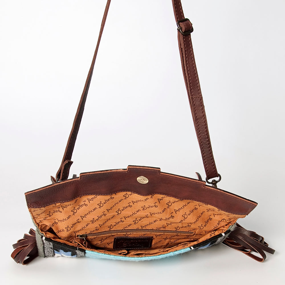 American Darling Small Cross Body Hand Tooled Saddle Blanket Genuine Leather Western Women Bag Handbag Purse Crossbody Cute