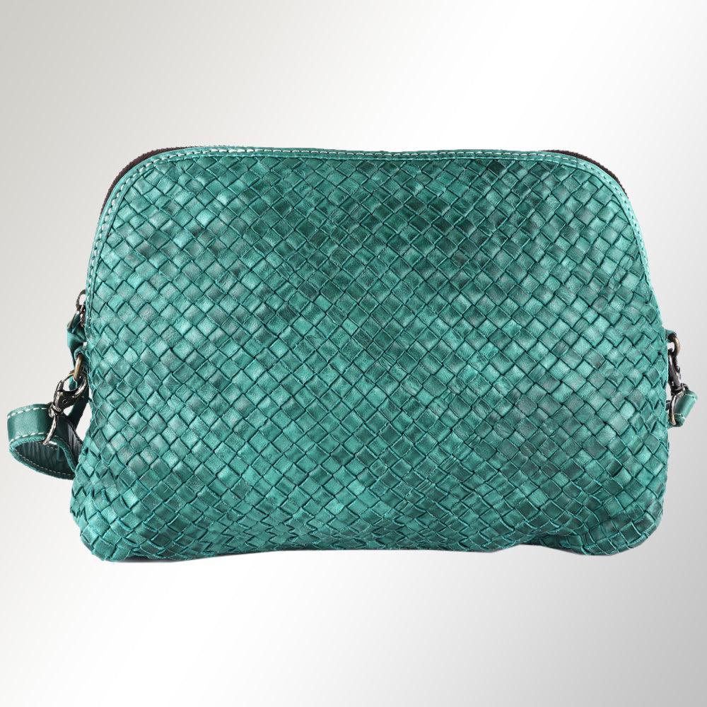 Never Mind Crossbody Vintage Handmade Genuine Cowhide Leather