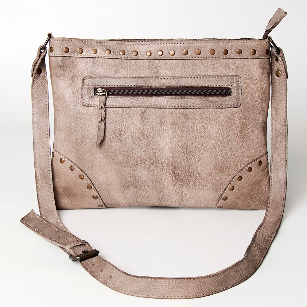 Never Mind Crossbody Vintage Handmade Genuine Cowhide Leather