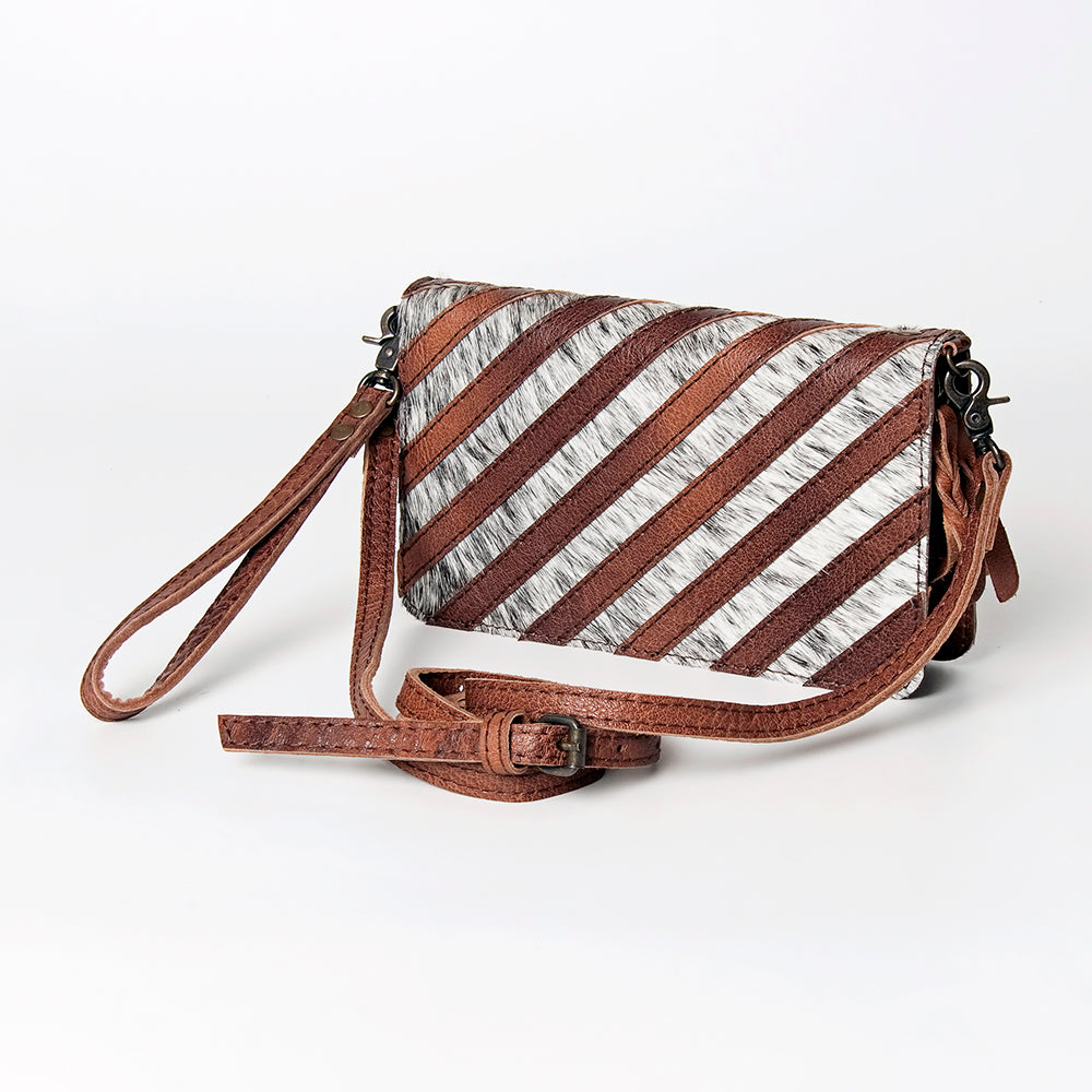 American Darling Organiser Bag Handcrafted from Crocodile Embossed Genuine Leather with YKK Zipper and Detachable Strap