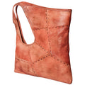 Never Mind Tote Vintage Handmade Genuine Cowhide Leather