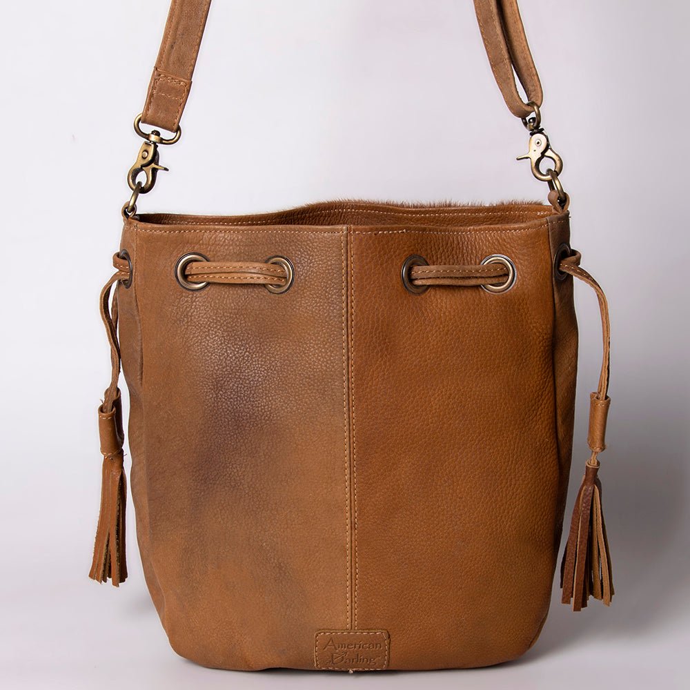 American Darling Crossbody Hand Tooled Genuine Leather