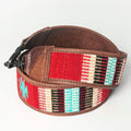 American Darling ADBT141C Saddle Blanket Genuine Leather Crossbody Handle Strap For Bags