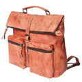 Never Mind Backpack Vintage Handmade Genuine Cowhide Leather