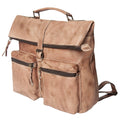 Never Mind Backpack Vintage Handmade Genuine Cowhide Leather