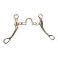 HILASON Medium Shank Chain Correction Bit with Stainless Steel | Horse Bits Western Walking Training Equine for horses