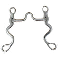 BAR H EQUINE  Western Horse 5 In Mouth Cavalry Shank Ported With Stainless Steel Bit