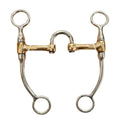 HILASON Western Horse 5 Inch Mouthpiece Copper Correction Stainless Steel Bit