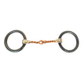 HILASON Weighted O Ring Twisted Copper Wire Snaffle Bit | Horse Bits Western Walking Training Equine for horses