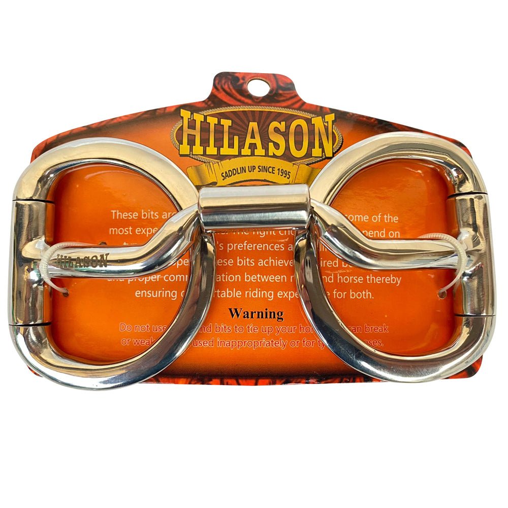 FiveInch Stainless Steel Snaffle Bit For Smooth Training And Mouth Comfort Daily