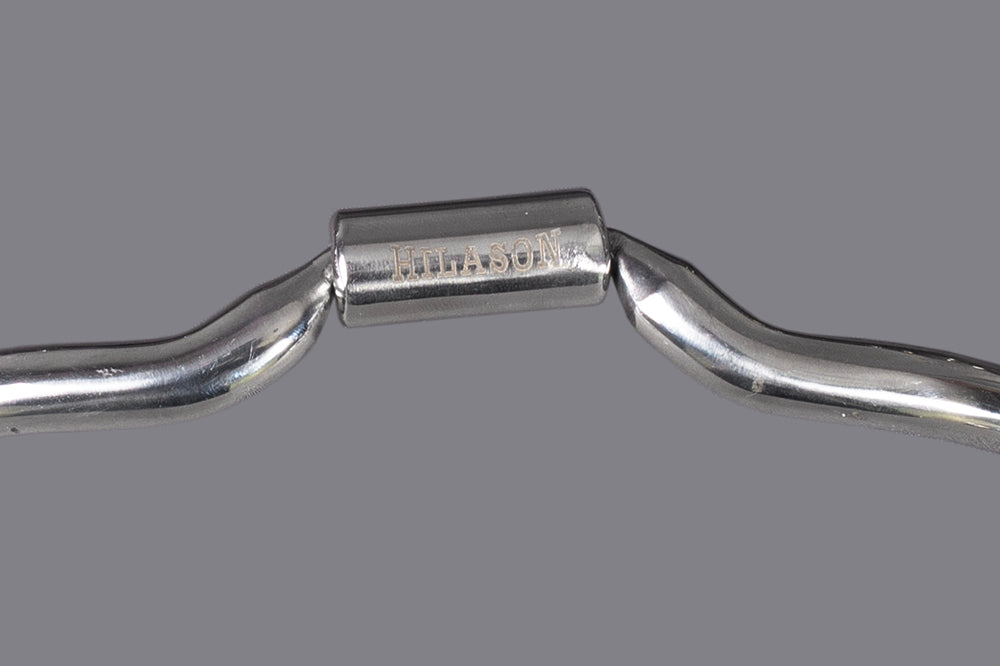 Hilason Mouth O Ring Low Port Gag Bit Solid Stainless Steel w/ leather strap | Horse Bits Western Training