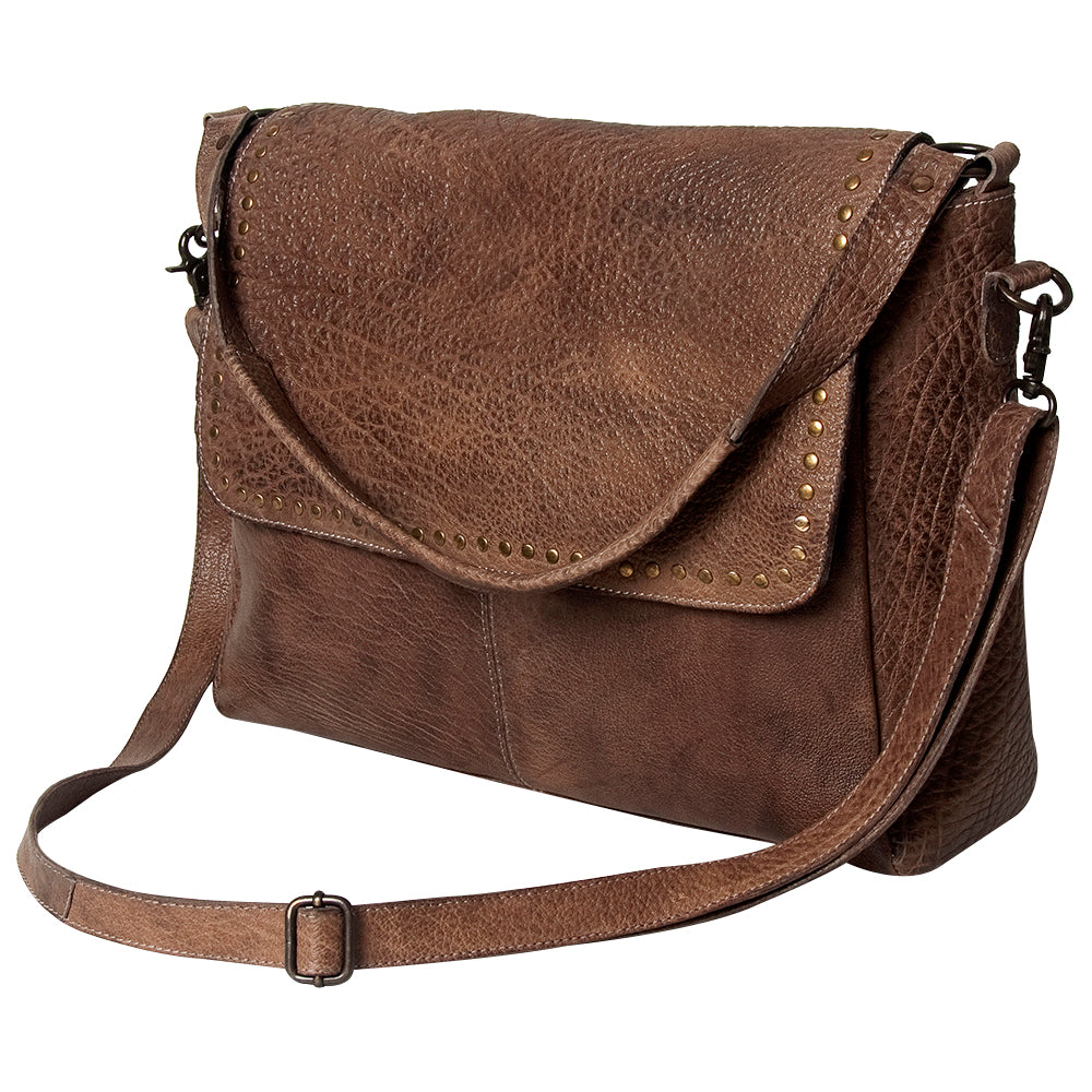 Never Mind Crossbody Vintage Handmade Genuine Cowhide Leather