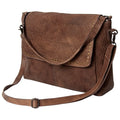 Never Mind Crossbody Vintage Handmade Genuine Cowhide Leather