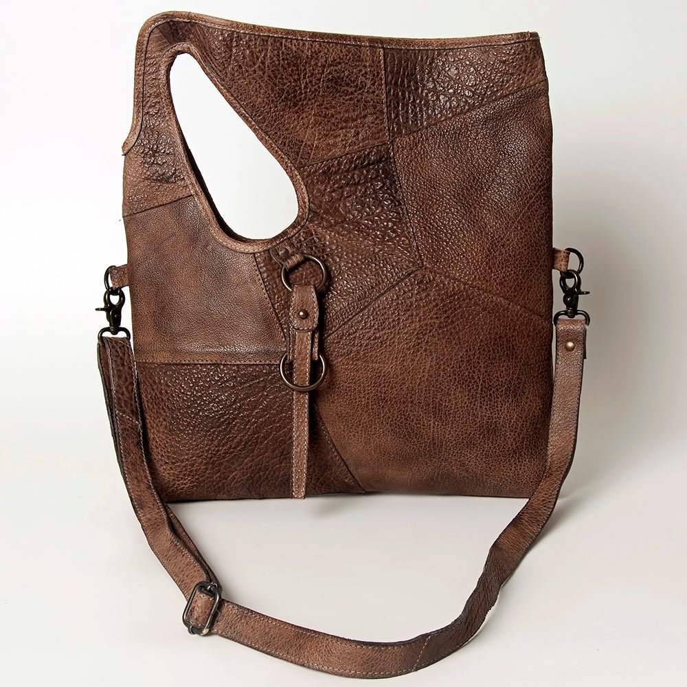 Clutch Vintage Handmade Genuine Cowhide Leather Western Style Handbag For Women Everyday