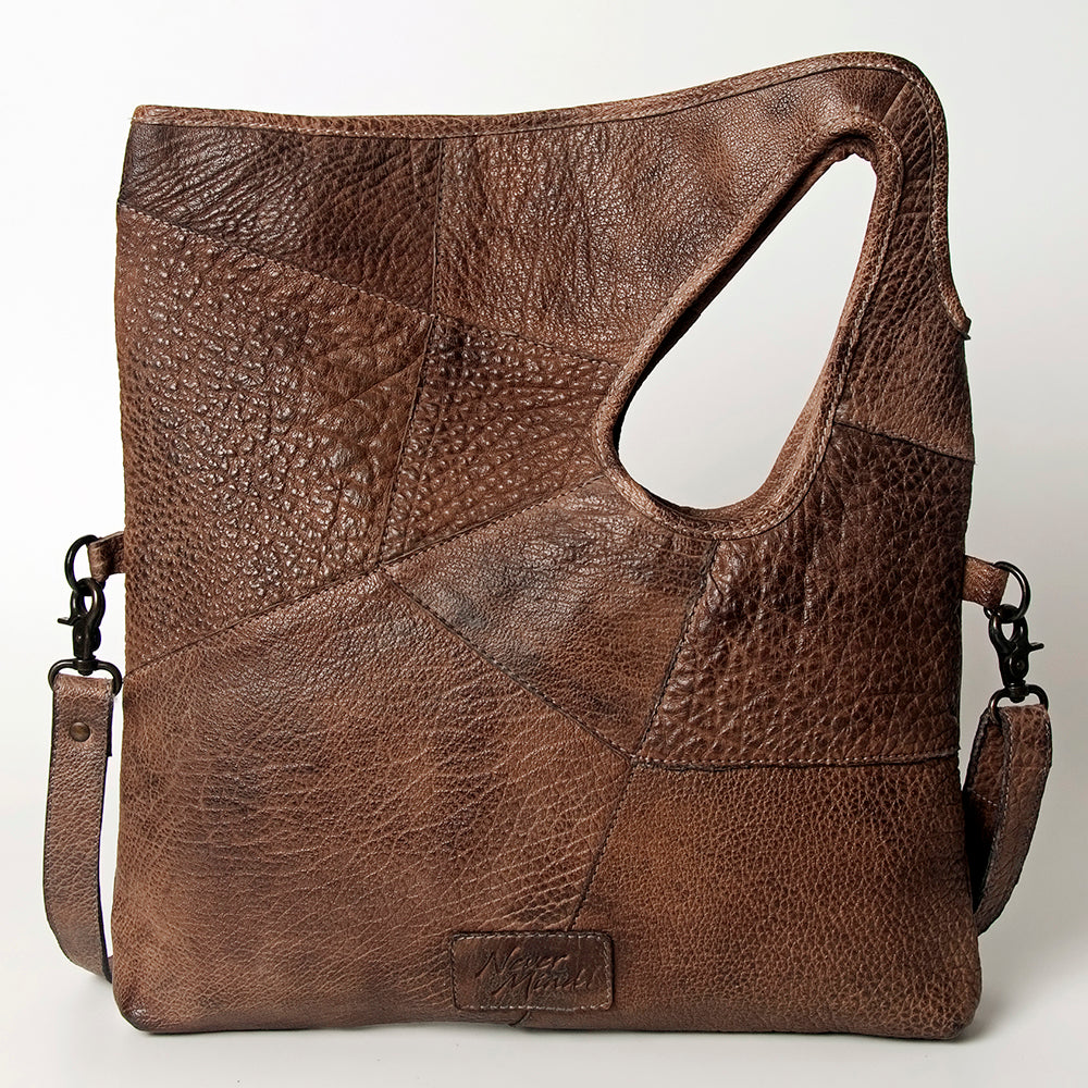 Never Mind Nmbgz117B Clutch Vintage Handmade Genuine Cowhide Leather Women Bag Western Handbag Purse