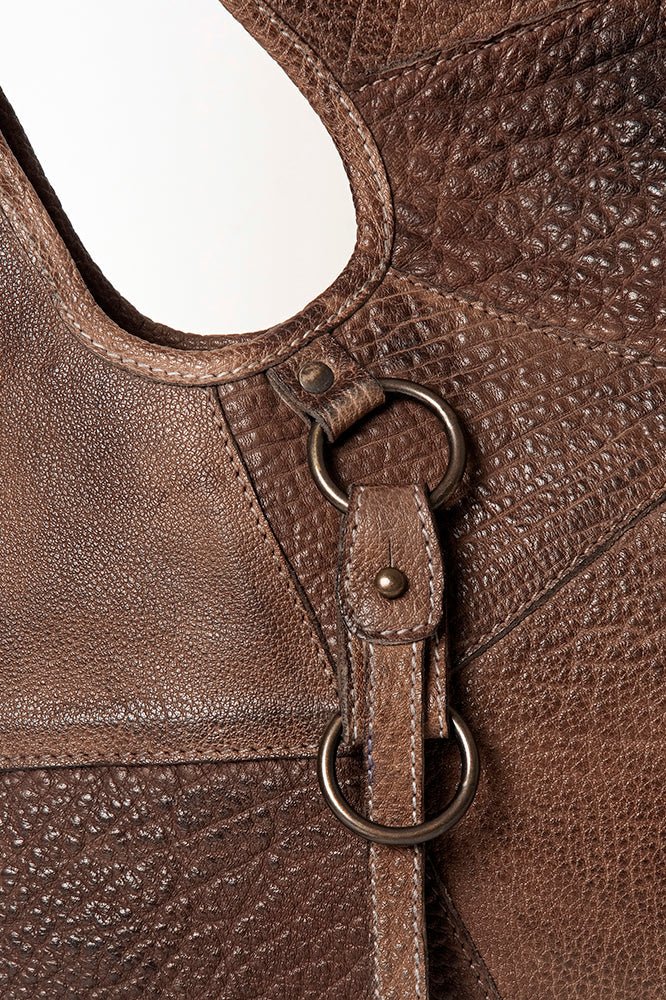 Clutch Vintage Handmade Genuine Cowhide Leather Western Style Handbag For Women Everyday