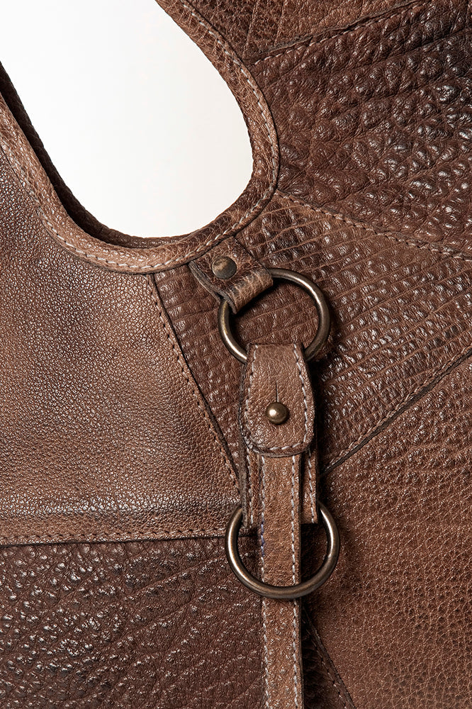 Never Mind Nmbgz117B Clutch Vintage Handmade Genuine Cowhide Leather Women Bag Western Handbag Purse