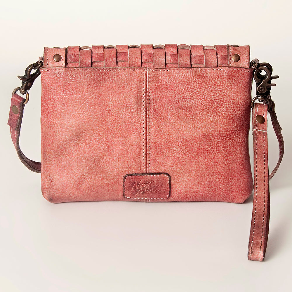 Never Mind Crossbody Vintage Handmade Genuine Cowhide Leather