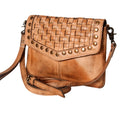 Never Mind Crossbody Vintage Handmade Genuine Cowhide Leather