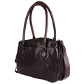 Spaghetti Western Tote Vintage Handmade Drum Dyed Genuine European Cowhide Leather