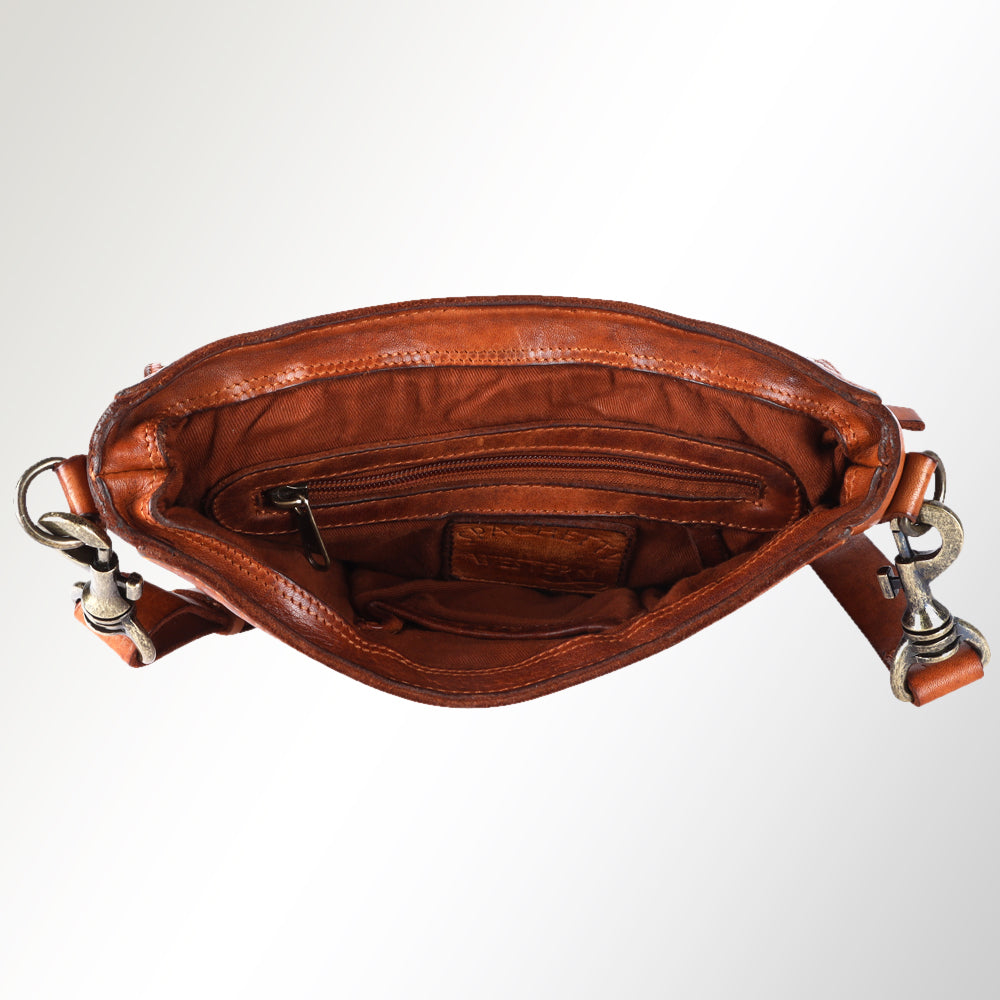Spaghetti Western Envelope Vintage Handmade Drum Dyed Genuine European Cowhide Leather
