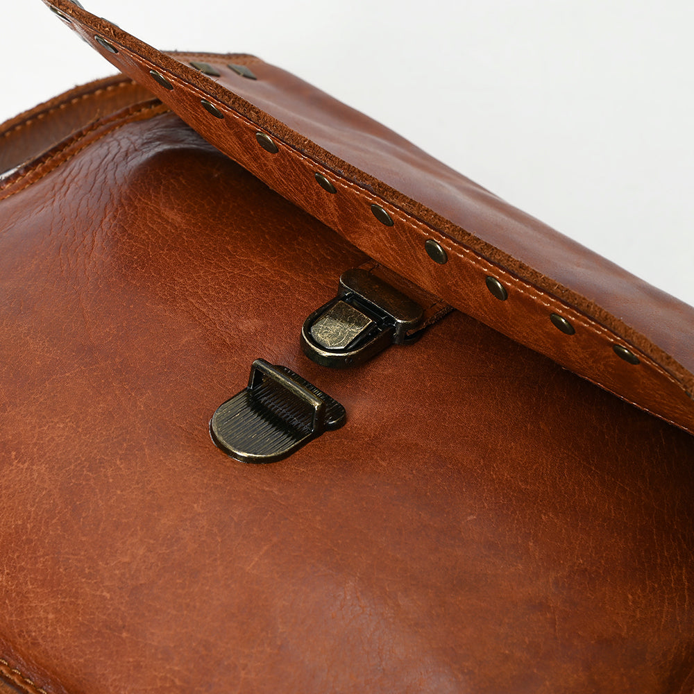 Spaghetti Western Envelope Vintage Handmade Drum Dyed Genuine European Cowhide Leather