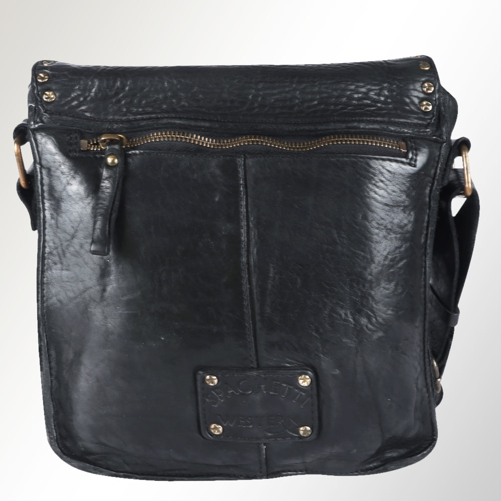 Spaghetti Western Envelope Vintage Handmade Drum Dyed Genuine European Cowhide Leather