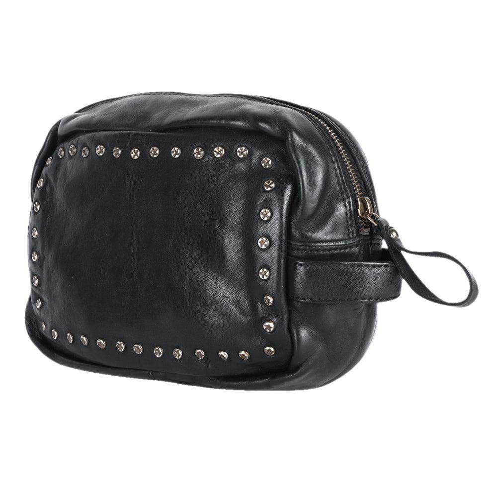 Spaghetti Western Wristlet Vintage Handmade Drum Dyed Genuine European Cowhide Leather