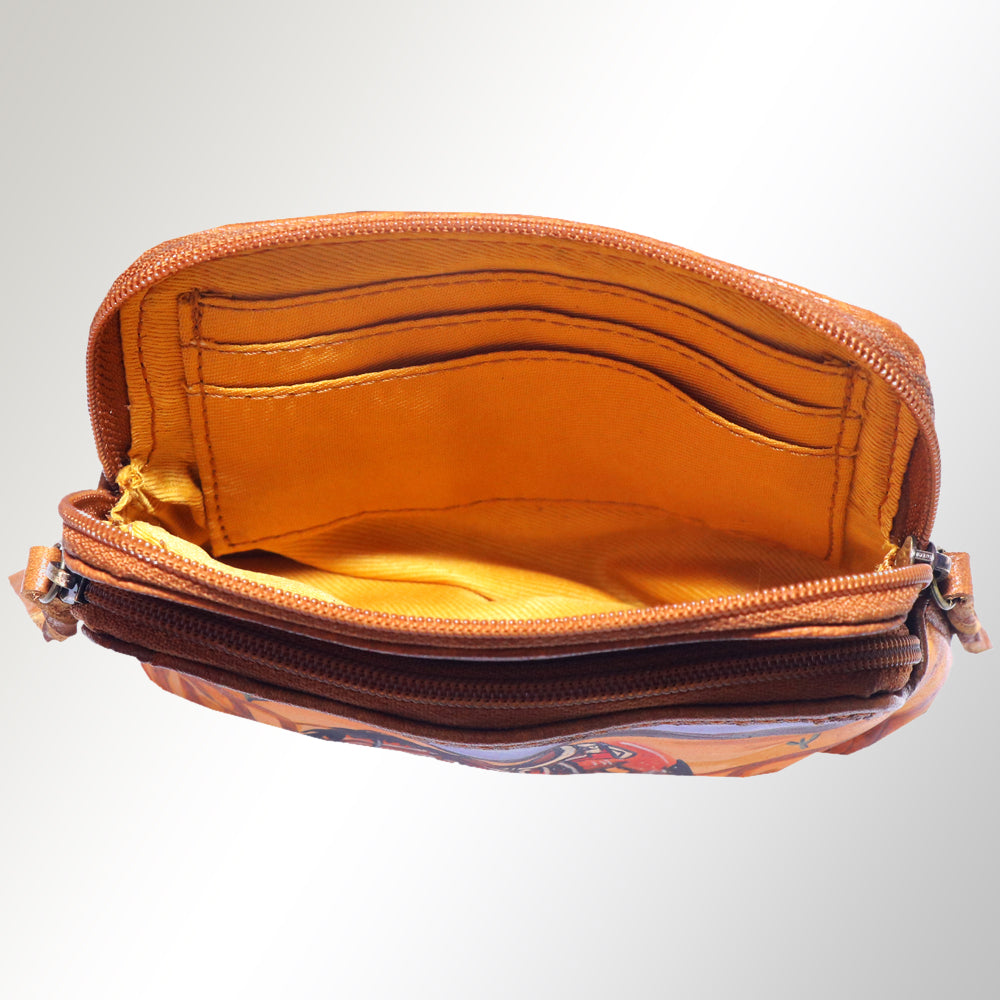 American Darling Coin Purse Genuine Leather
