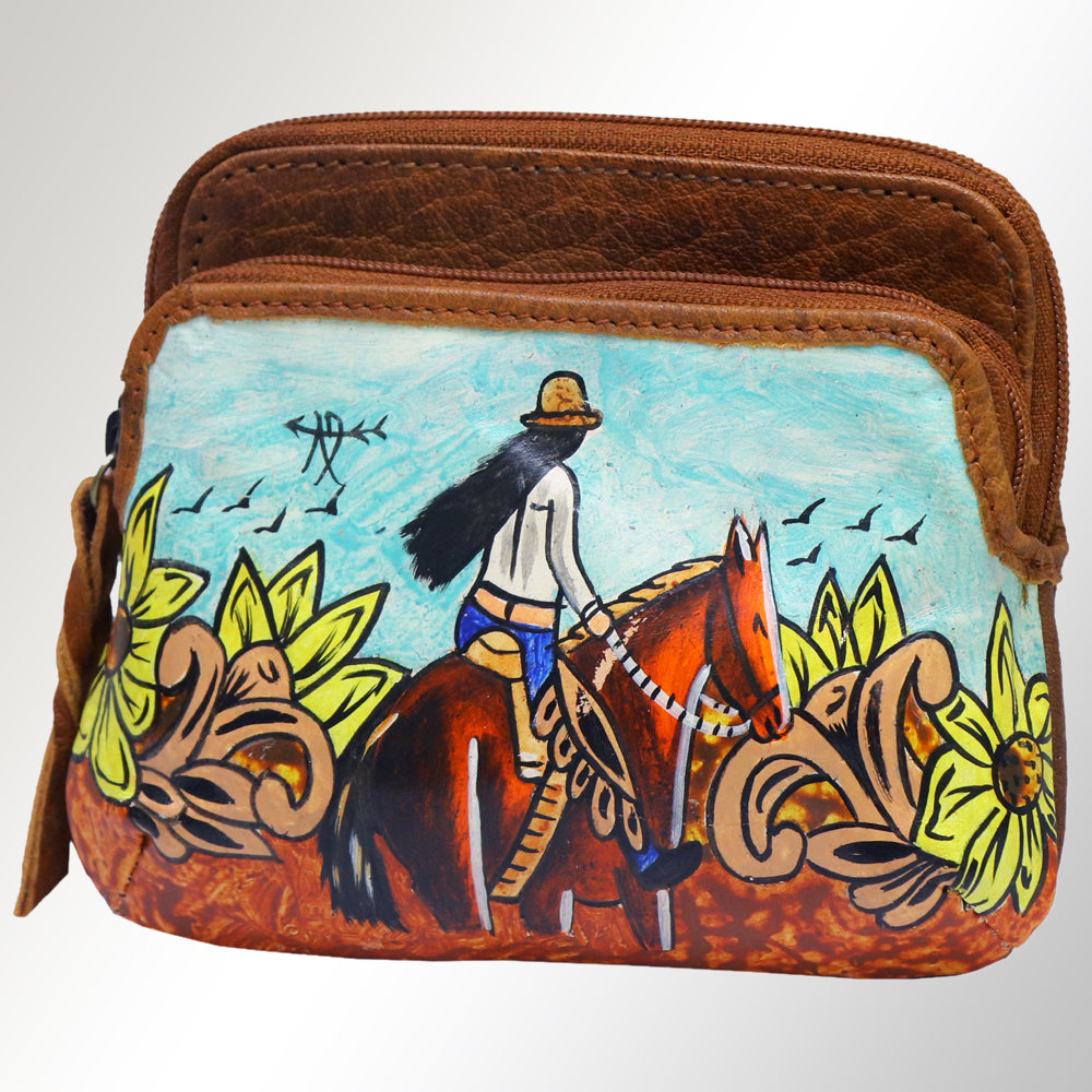 American Darling Coin Purse Genuine Leather
