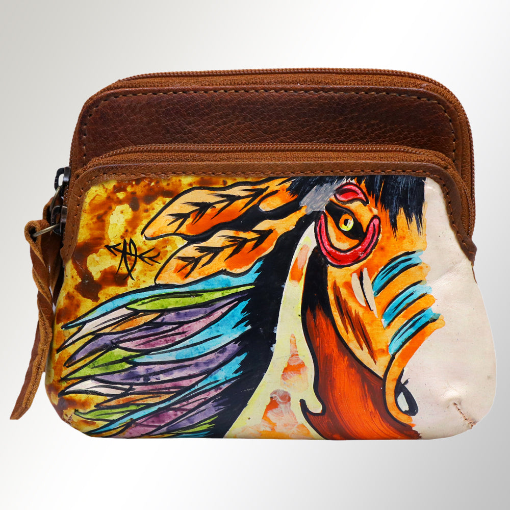 American Darling Coin Purse Genuine Leather