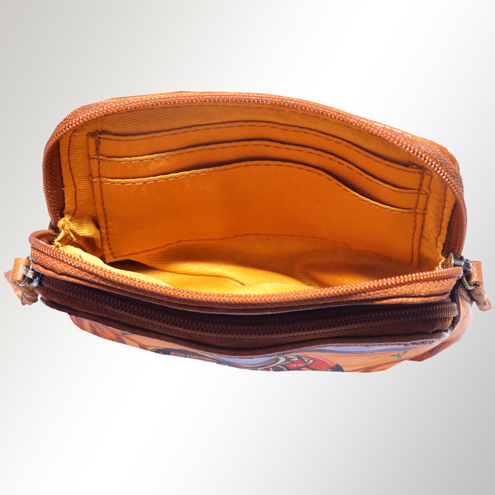 American Darling Coin Purse Genuine Leather