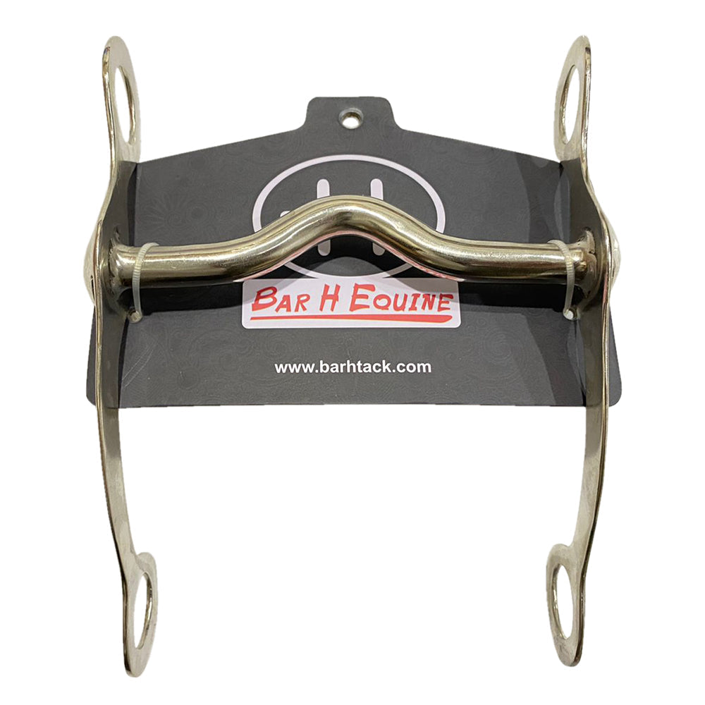 Bar H Equine Western Low Port Curb Bit with Sweet Iron Mouthpiece 5 in|Bits for Horses|Horse Bit |horse bits|snaffle bits for horses|horse bits and bridles
