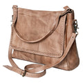 Never Mind Crossbody Vintage Handmade Genuine Cowhide Leather