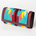 American Darling Saddle Blanket Leather Clutch