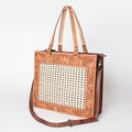 American Darling Hand-Tooled Genuine Leather Tote