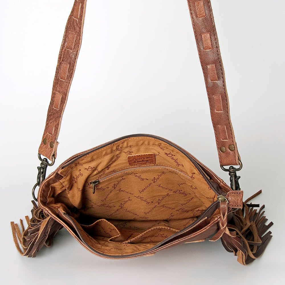 American Darling Hand Tooled Genuine Leather