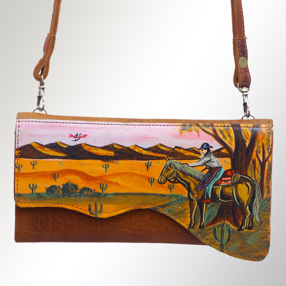American Darling Small Crossbody Genuine Leather