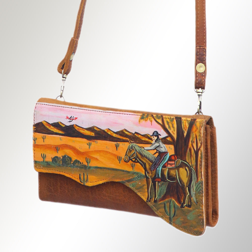 American Darling Small Crossbody Genuine Leather