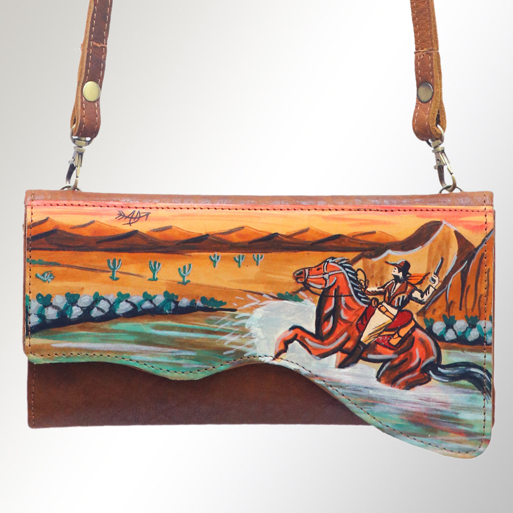 American Darling Small Crossbody Genuine Leather