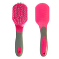 Hilason Soft Touch two tone Horse Mane & Tail Brush Rose