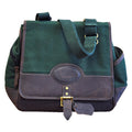 Leather & Canvas Hunting Field Bag — 11"W x 12"H x 6"D
