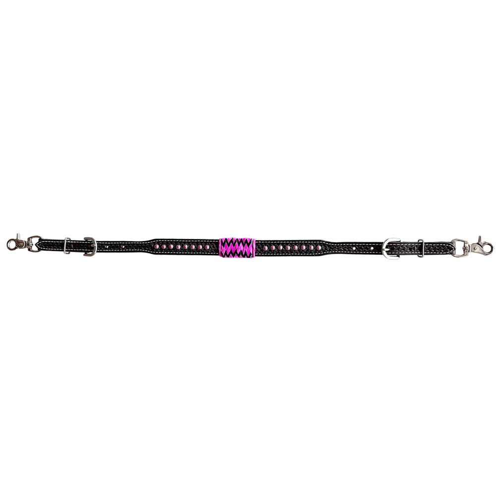 Bar H Equine Genuine Western American Leather Horse Premium Headstall & Breast Collar Set