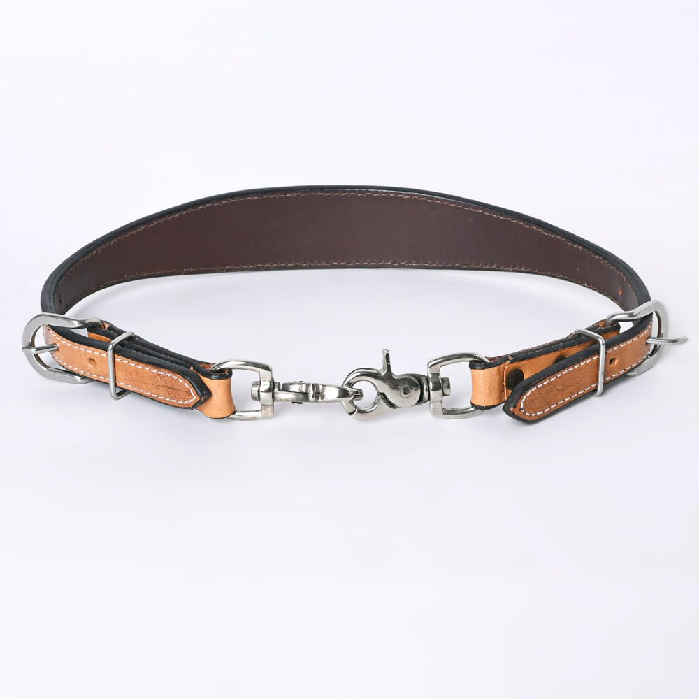 Bar H Equine Genuine Western American Leather Horse Premium Headstall & Breast Collar Set
