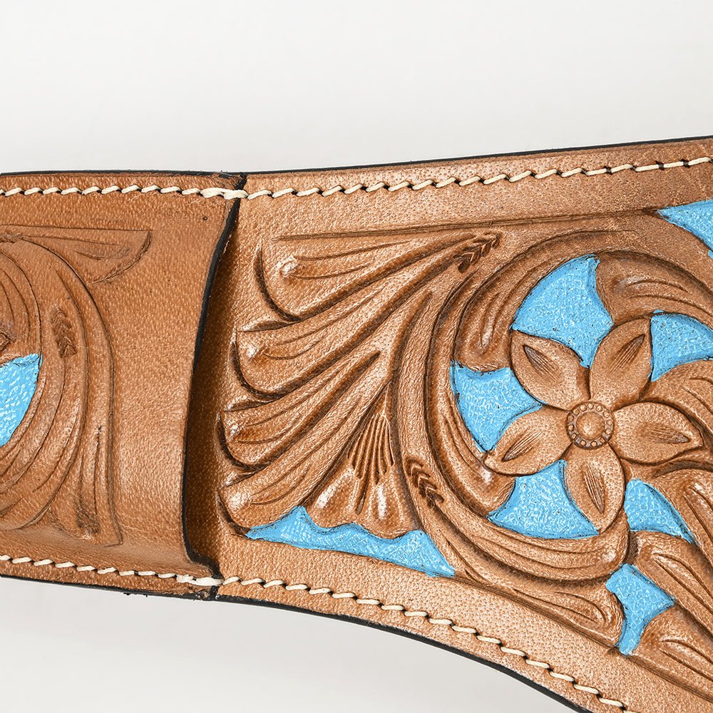 Comfytack By HILASON Horse Saddle Leather Flank Cinch Girth W/ Billets