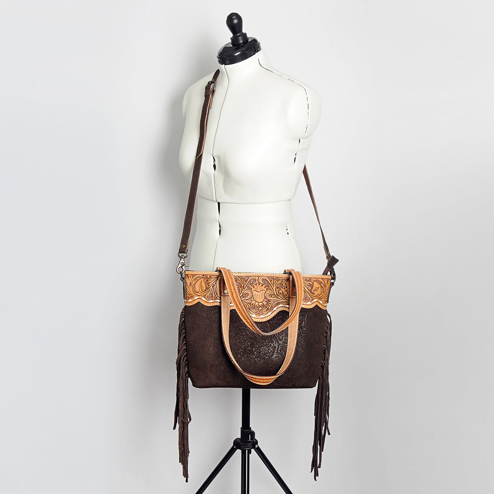 American Darling Tote Hair-On Genuine Leather
